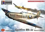 KPM0263  авиация  Spitfire Mk.Ia "Black & White”  (1:72) 8592942102635