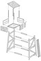 0418  наборы для диорам  OBSERVATION POST  (1:35) 8001283004183