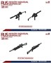 2011  наборы для диорам  RUS Infantry individual weapons set  (1:35) 6974715830303