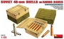 35073  наборы для диорам  SOVIET 45-mm SHELLS w/AMMO BOXES  (1:35) 4820041101605