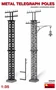 35529  наборы для диорам  METAL TELEGRAPH POLES  (1:35) 2000002073680