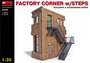 35544  наборы для диорам  FACTORY CORNER w/ STEPS  (1:35) 4820041101827