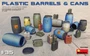 35590  наборы для диорам  Plastic Barrels & Cans  (1:35) 4820183312310