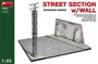 36052  наборы для диорам  STREET SECTION w/WALL  (1:35) 4820041102640