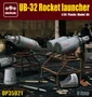 DP35021  наборы для диорам  UB-32 Rocket Launcher Contains 3 Complete Units.  (1:35) 2000002117186
