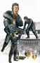 00411  фигуры  WWII Soviet Tank Crew Ammo Supplied Team  (1:35) 9580208004112