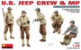 35047  фигуры  U.S. JEEP CREW & MP  (1:35) 4820041100899