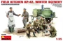35098  фигуры  FIELD KITCHEN KP-42. WINTER SCENERY  (1:35) 4820041102060