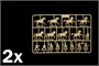 6065  фигуры  British & Prussian Allied General Staff  (1:72) 8001283060653