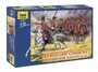 8018  фигуры  Гвардейские казаки 1812г. (1:72) 4600327080189