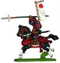 8025  фигуры  Конные самураи XVI-XVII вв (1:72) 4600327080257