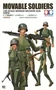 SW001  фигуры  German Machine Gun Crew (Movable Soldiers)  (1:35) 6972444300081