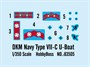 83505  флот  DKM Navy Type VII-C U-Boat  (1:350) 6939319235053