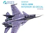 QD48320  декали  3D Декаль интерьера С-30CM (GWH)  (1:48) 2000002082880