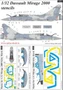 UR32122  декали  Dassault Mirage 2000 B/C/D/N stencils  (1:32) 2000002205432