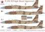 UR3298  декали  F-15C/D Eagle Aggressor (Desert)  (1:32) 2000002149491