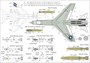 UR48197  декали  F-8 Crusader stencils  (1:48) 2000002140351