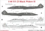 UR48200  декали  YF-23 Black Widow II  (1:48) 2000002140382