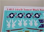 UR48207  декали  F-14A/D Tomcat Black Bunny  (1:48) 2000002140436