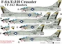 UR48208  декали  F-8A/E/J/H Crusader VA-162  (1:48) 2000002140467