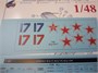UR4828  декали  M&G-17 Stencils  (1:48) 2000002140962