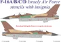 UR48299  декали  F-16 IAF  (1:48) 2000002185772