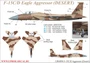 UR4898  декали  F-15C/D Eagle Aggressor (Desert)  (1:48) 2000002141044