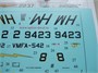 UR7216  декали  F-4B Phantom-II VMFA-542, no stencils  (1:72) 2000002141167
