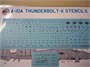 UR72172  декали  A-10A Thunderbolt stencils  (1:72) 2000002141228