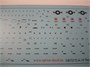 UR72172  декали  A-10A Thunderbolt stencils  (1:72) 2000002141228