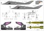 UR72190  декали  F-117A Stencils  (1:72) 2000002141341