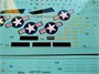 UR72197  декали  F-8 Crusader stencils  (1:72) 2000002141419