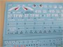 UR72206  декали  F6F-3/5 Hellcat stencils  (1:72) 2000002141488