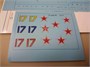 UR7228  декали  M&G-17 Stencils  (1:72) 2000002141976
