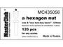 MC435056  дополнения из смолы  Hexagon nut 0,9mm  (1:35) 2000000082844