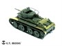 E35-064  фототравление  Soviet BT-7 (Mod.1935) Basic for Tamiya  (1:35) 2000002155836