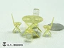 J35-020  фототравление  Dining table and chairs Type.2  (1:35) 2000002168782