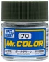 C 70  краска 10мл  DARK GREEN 2000002089070
