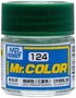 C124  краска 10мл  DARK GREEN (MITSUBISHI) 2000002089278