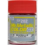 GX202  краска 18мл  Metal Red 4973028033335