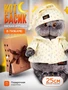 Мягкая игрушка Кот Басик 25 см в пижаме 52478424