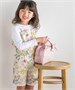 Мини-бостон из экокожи с плетением и лентой BeBe, верблюжий 48206237