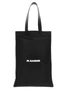 Большая шоппер-сумка «Flat Shopper» JIL SANDER, черный 47339971