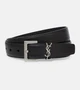 Кожаный ремень YSL Saint Laurent, черный 2110614