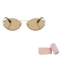 Солнцезащитные очки MIU MIU Oval Frame 27984049
