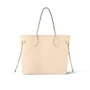 Сумка Louis Vuitton Neverfull MM, кремовый 1451224