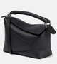 Кожаная сумка через плечо Puzzle Edge Mini Loewe, черный 2090482