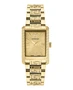 Часы Versace Tonneau, золотые 23588401