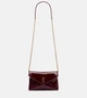 Миниатюрная кожаная сумка-кроссбоди Cassandre Saint Laurent, Dark Ruby 25628505