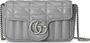 Мини-сумка Gucci GG Marmont Deep Grey 666637